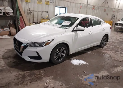 2021 Nissan Sentra Sv Xtronic Cvt из США, поврежденный, VIN 3N1AB8CV0MY264841